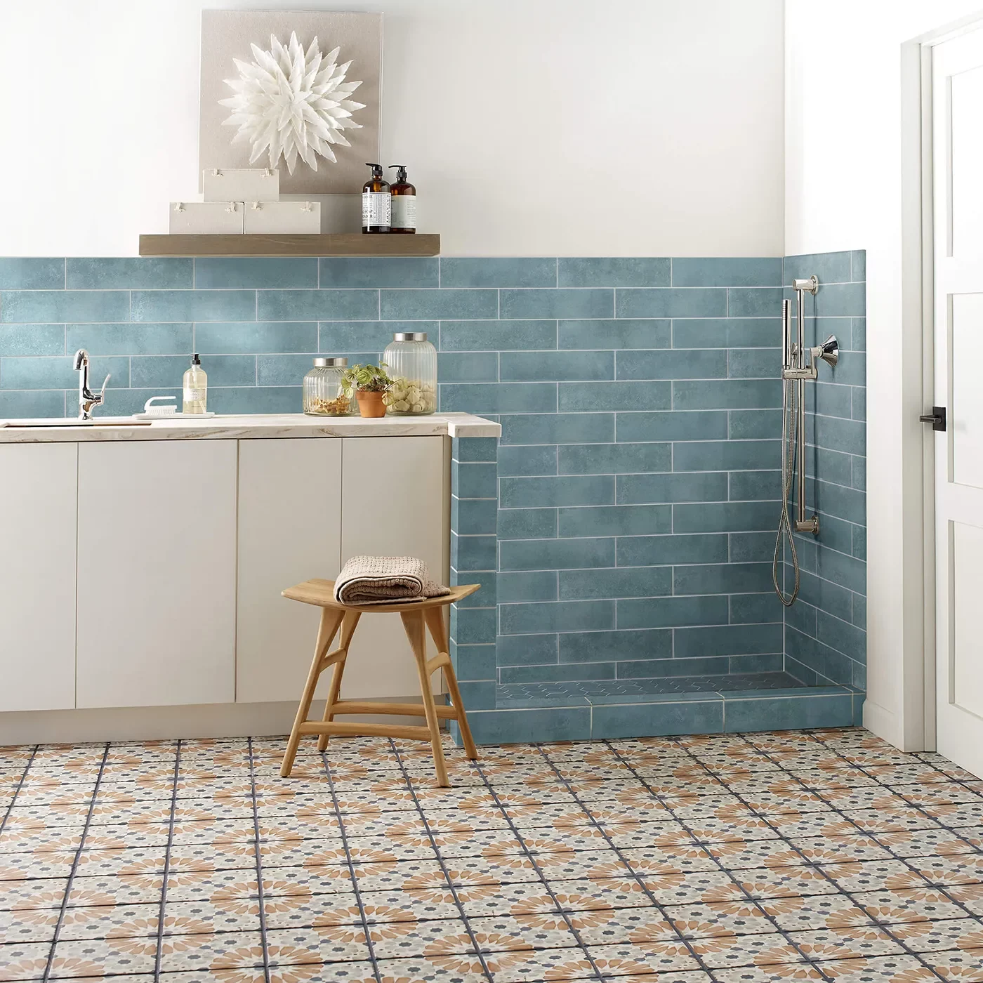Multi colored patterned tile | Ultimate Flooring Design Center